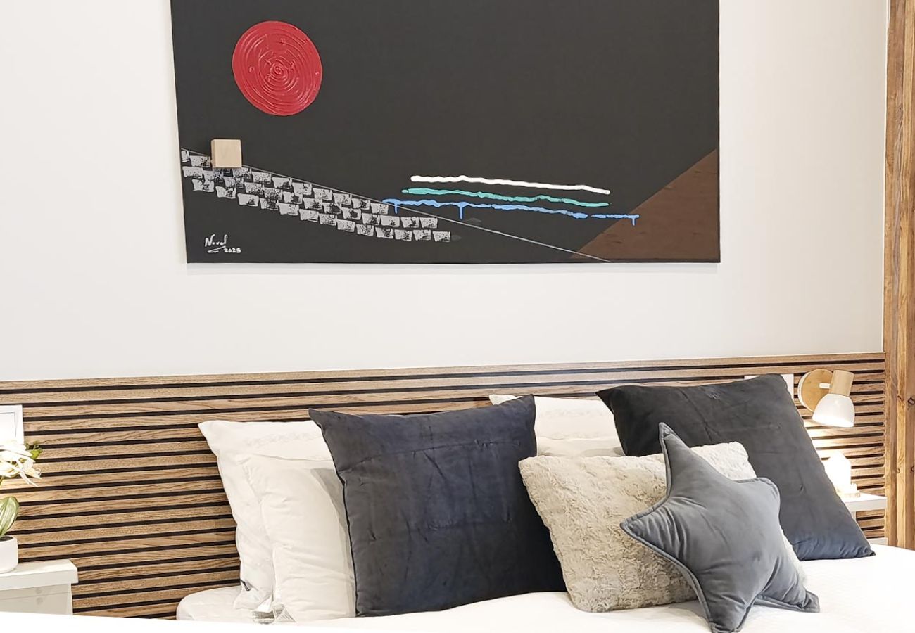 Apartamento en Gijón - 1A163 ALQUILER TEMPORADA Moderno a un paso Playa P