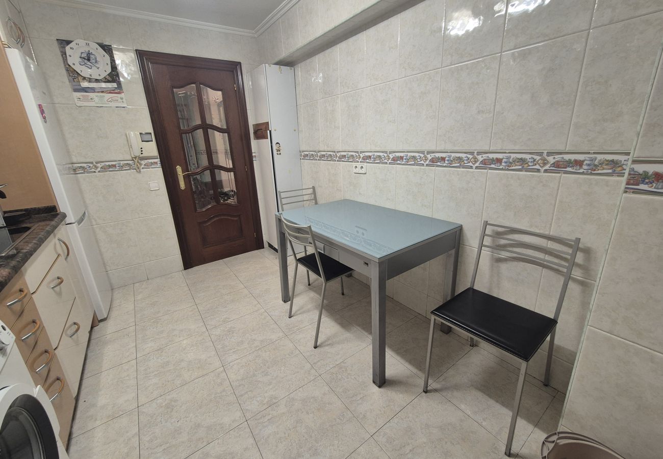 Apartamento en Gijón - 1A168 ALQUILER TEMPORADA Apartamento con gran terr